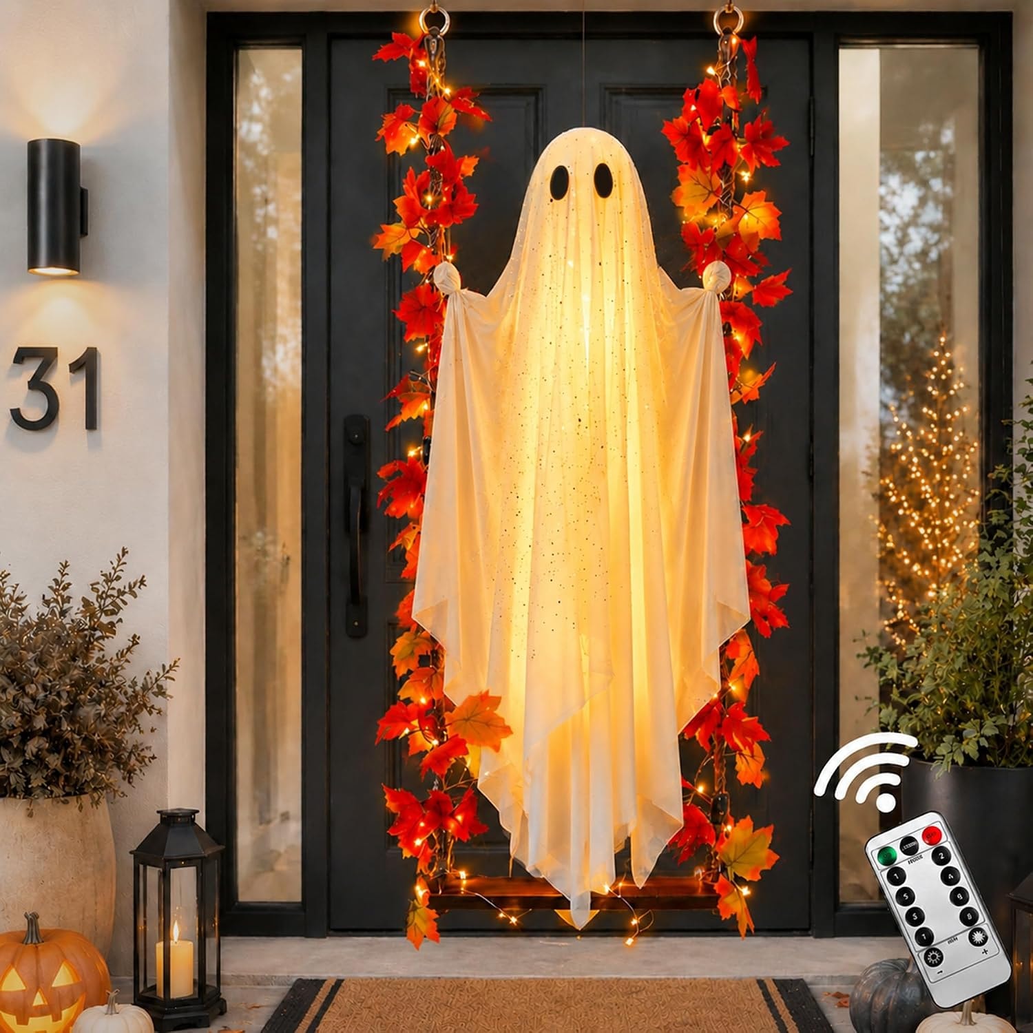 Door Hanging Ghost